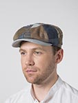 Кепка STETSON арт. 6873902 HATTERAS PATCHWORK BARISTA (коричневый / синий)